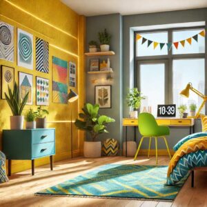 Genç Odası Dekorasyonunda Renk Seçimi